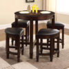 Furniture 5-Piece Counter Height Dining Set